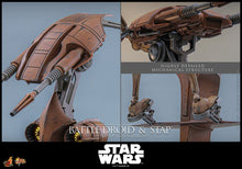 PRE-ORDER: Star Wars: The Phantom Menace Movie Masterpiece Actionfiguren Set 1/6 Battle Droid & STAP 32 cm