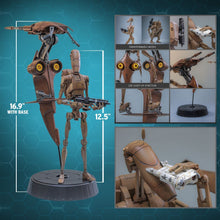 PRE-ORDER: Star Wars: The Phantom Menace Movie Masterpiece Actionfiguren Set 1/6 Battle Droid & STAP 32 cm