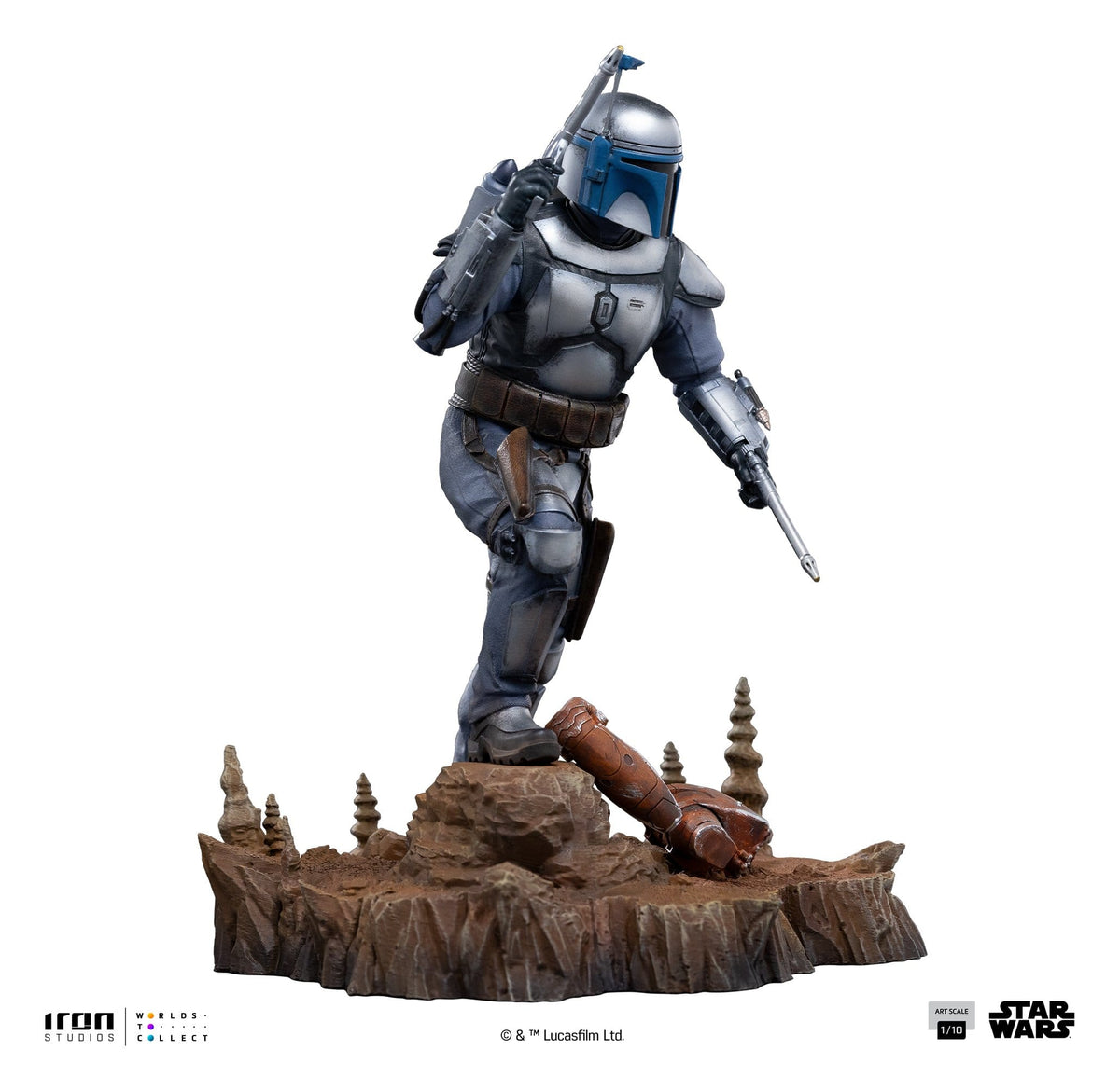 PRE-ORDER: Star Wars - Art Scale Statue 1/10 - Jango Fett 21 cm