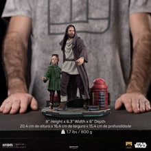 Star Wars: Obi-Wan Kenobi Deluxe Art Scale Statue 1/10 Obi-Wan & Young Leia 20 cm