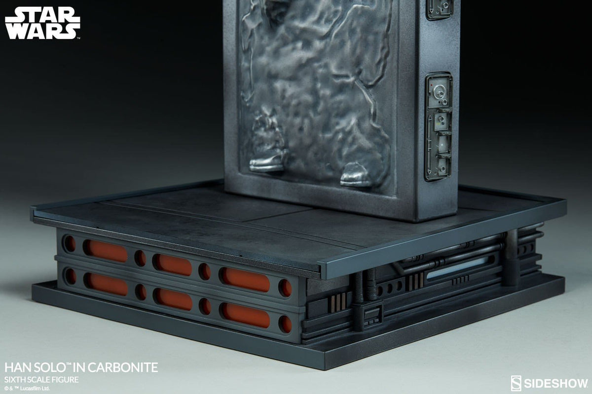 PRE-ORDER: Star Wars 1/6 Actionfigur Han Solo in Carbonite 38 cm