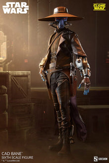 Figurine articulée Star Wars : La Guerre des Clones, échelle 1/6, Cad Bane, 32 cm