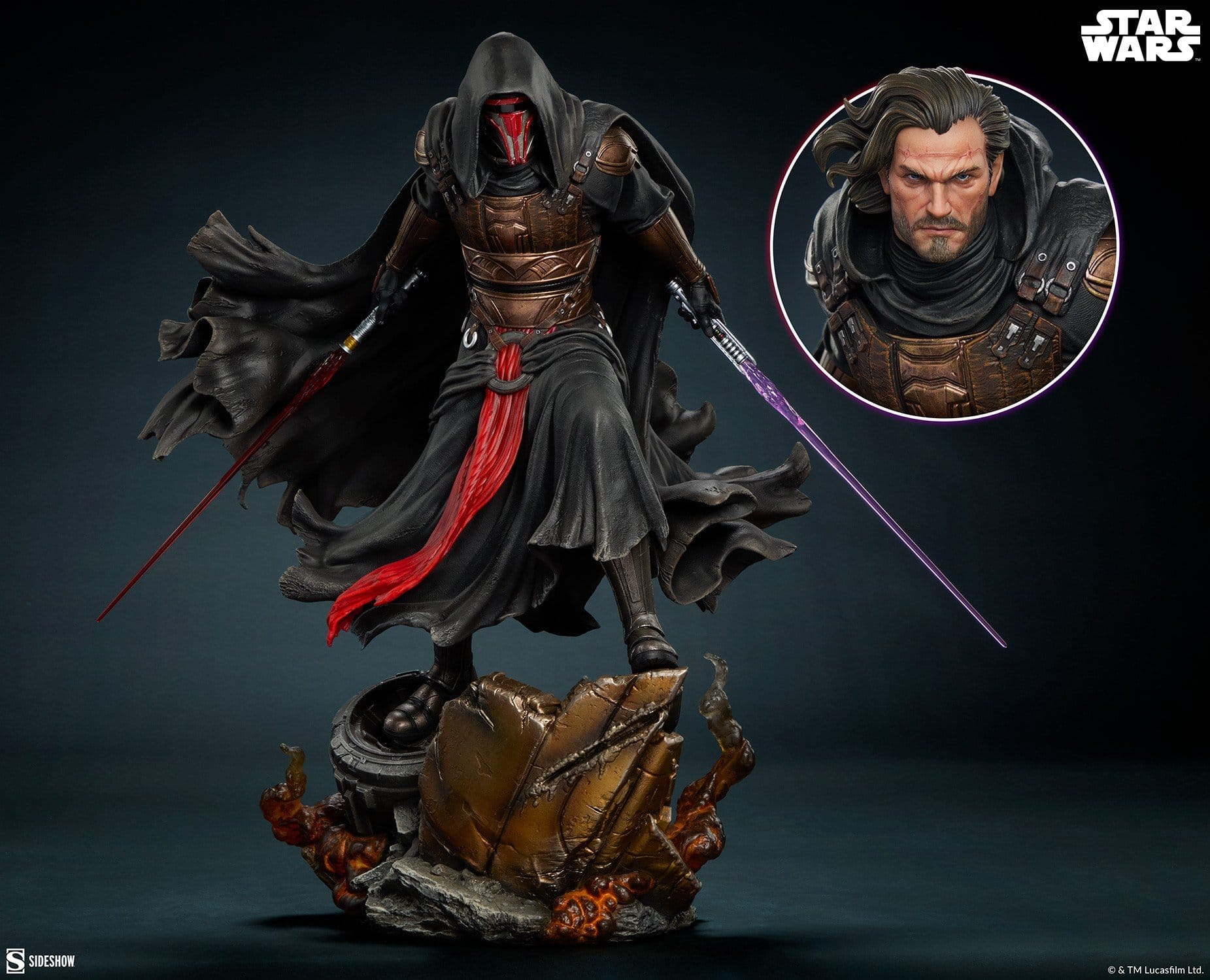 PRE-ORDER: Star Wars Statue - Darth Revan 1/5 48cm