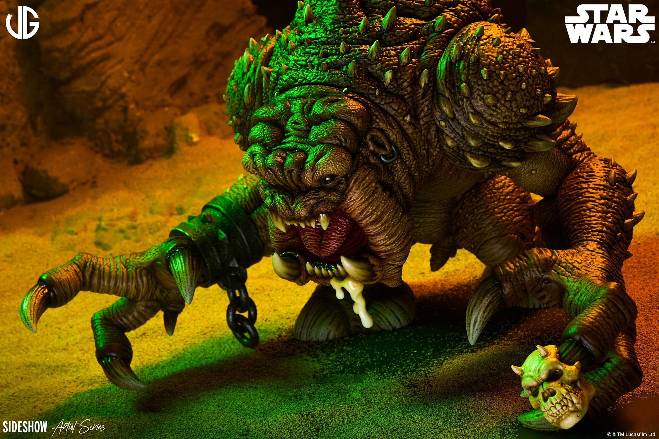 PRE-ORDER: Star Wars - Designer Collectible Statue - Rancor 31 cm