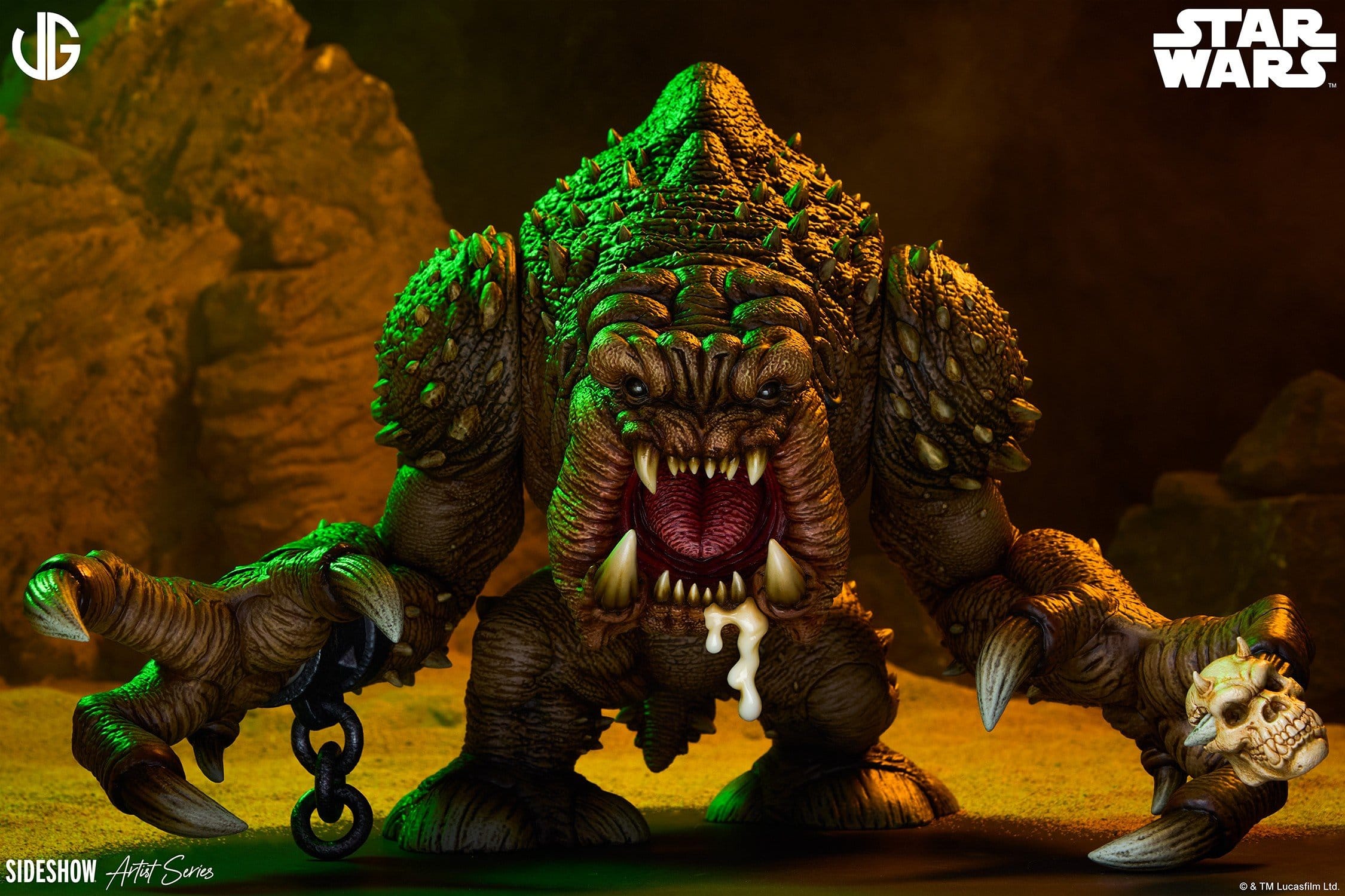 PRE-ORDER: Star Wars - Designer Collectible Statue - Rancor 31 cm