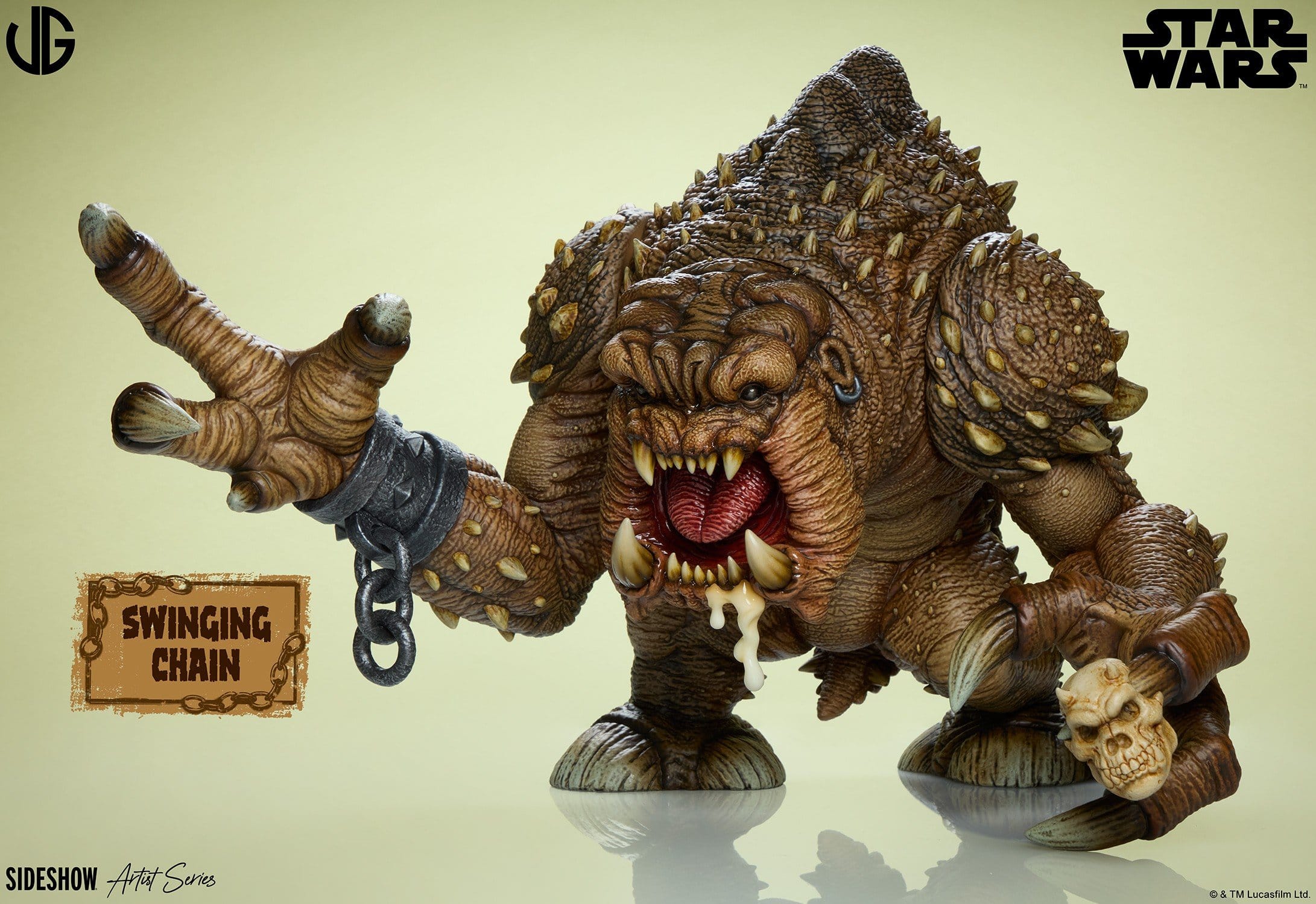 PRE-ORDER: Star Wars - Designer Collectible Statue - Rancor 31 cm