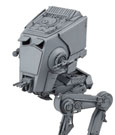Star Wars Plastik-Modellbausatz 1/48 AT-ST