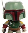 Star Wars POP! Vinyl Wackelkopf-Figur Boba Fett 10 cm