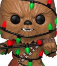 Star Wars POP! Vinyl Wackelkopf-Figur Holiday Chewbacca with Lights 9 cm