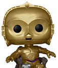 Star Wars Return of the Jedi 40th Anniversary POP! Vinyl Figur C3P0 in chair 9 cm