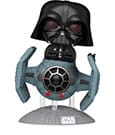 Star Wars: Dark Side POP! Rides Deluxe Vinyl Figur TIE Advanced x1 w/Vader 9 cm