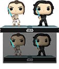 Star Wars POP! Movie Moments Vinyl Bobblehead Figures Twin Pack Kylo &amp; Rey 9 cm