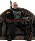 Star Wars: The Mandalorian Action Figure 1/6 Boba Fett Repaint Armor and Throne Special Edition 30 cm