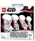 LEGO Star Wars Klebezettel Set mit Stift Darth Vader