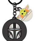Star Wars: The Mandalorian Gummi-Schlüsselanhänger Mandalorian & Grogu