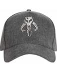 Star Wars The Mandalorian Baseball Cap Silver Crest