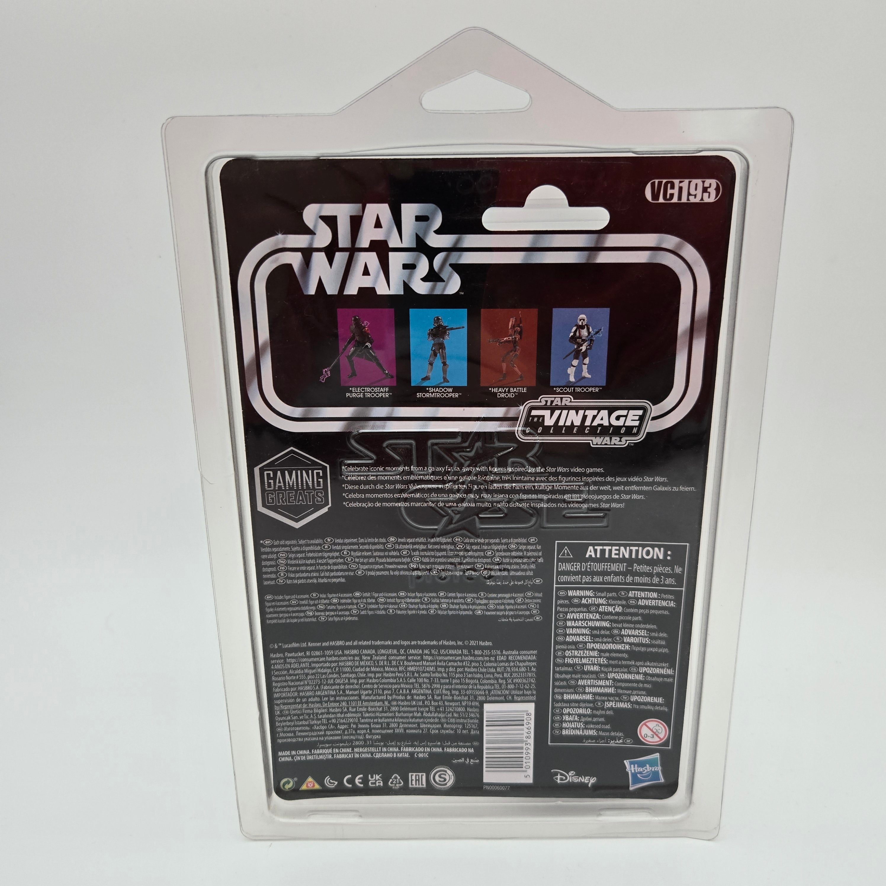 Star Wars Vintage Collection - Battlefront II - Heavy Battle Droid VC193 *Im Schutzblister*