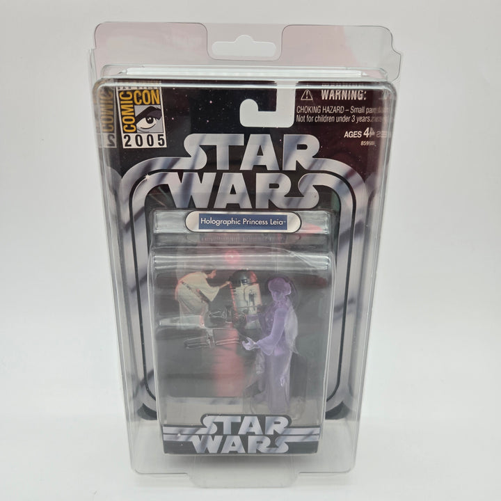 Star Wars Vintage Collection - SDCC 2005 Exclusiv - Holographic Princess Leia *Im Schutzblister*