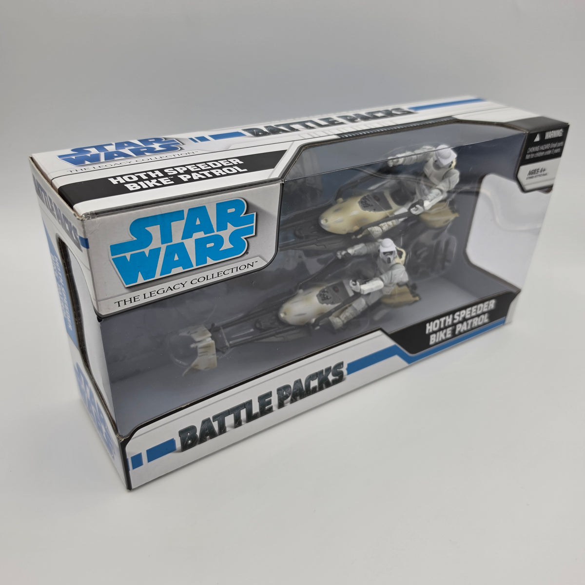 Star Wars Battle Packs - Legacy Collection - Hoth Speeder Bike Patrol