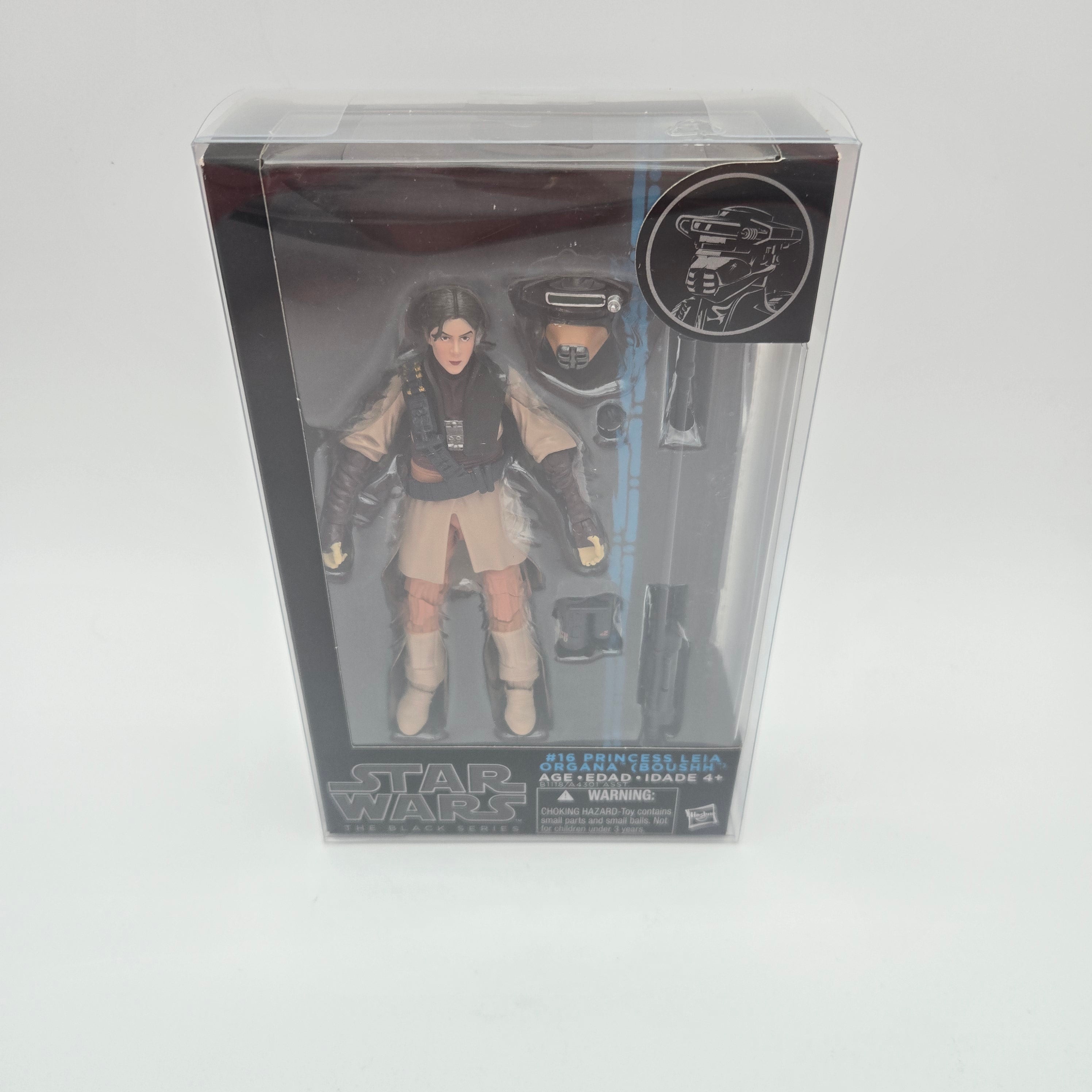 Star Wars Black Series - Blue Line Nr. 16 - Princess Leia Organa (Boushh) *Im Schutzblister*