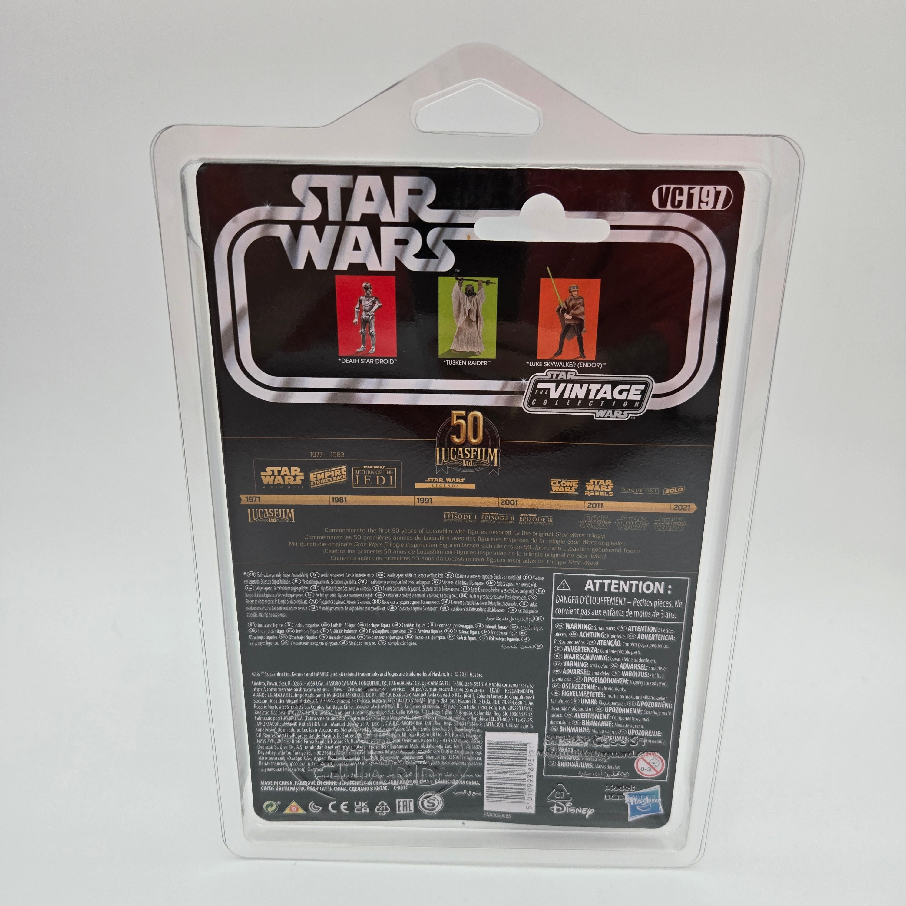 Star Wars Vintage Collection - 50Years LucasFilm - Death Star Droid VC197 *Im Schutzblister*