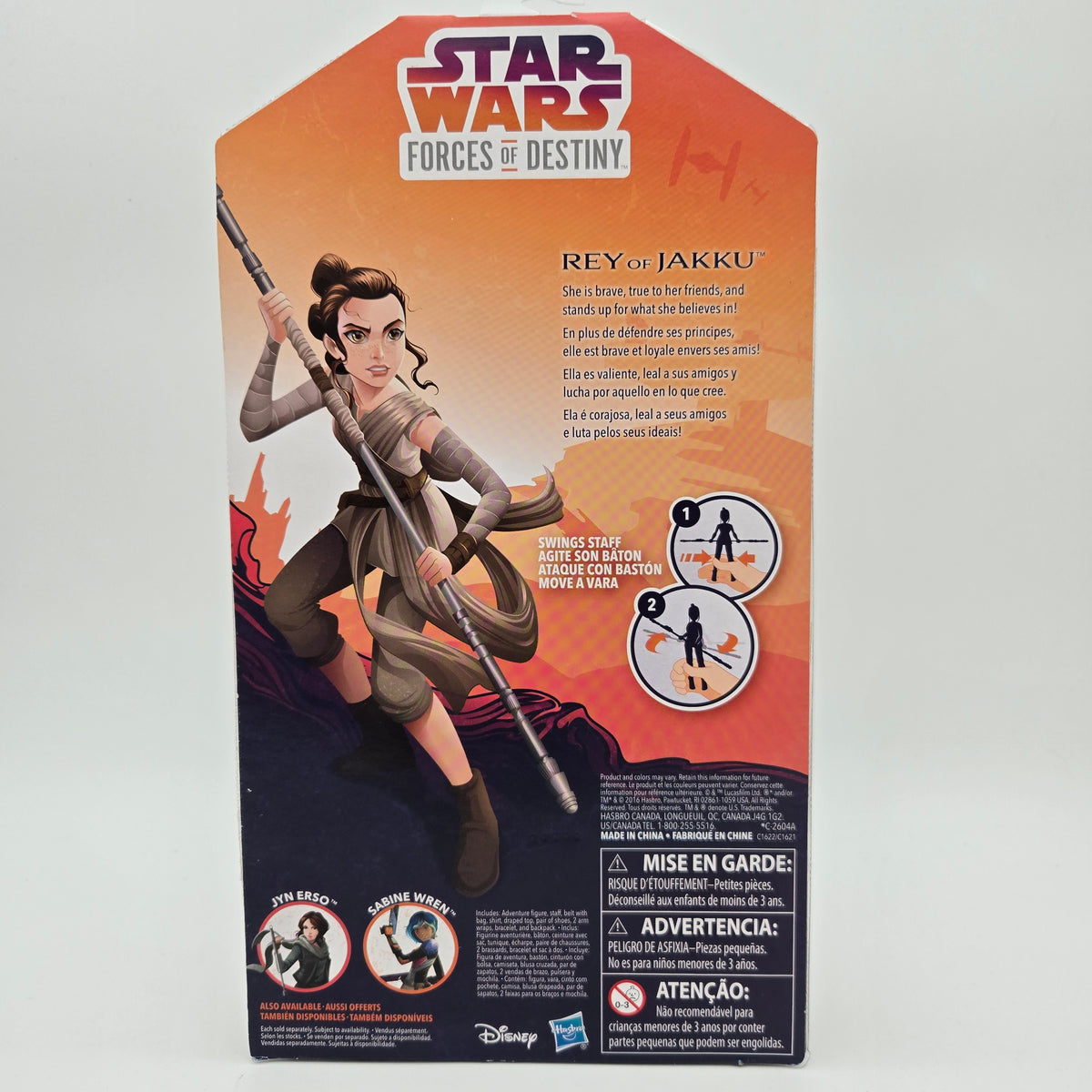 Star Wars - Forces of Destiny - Rey of Yakku