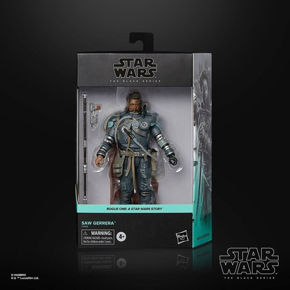 Star Wars Rogue One Black Series Deluxe Actionfigur - Saw Gerrera - 15 cm | #06