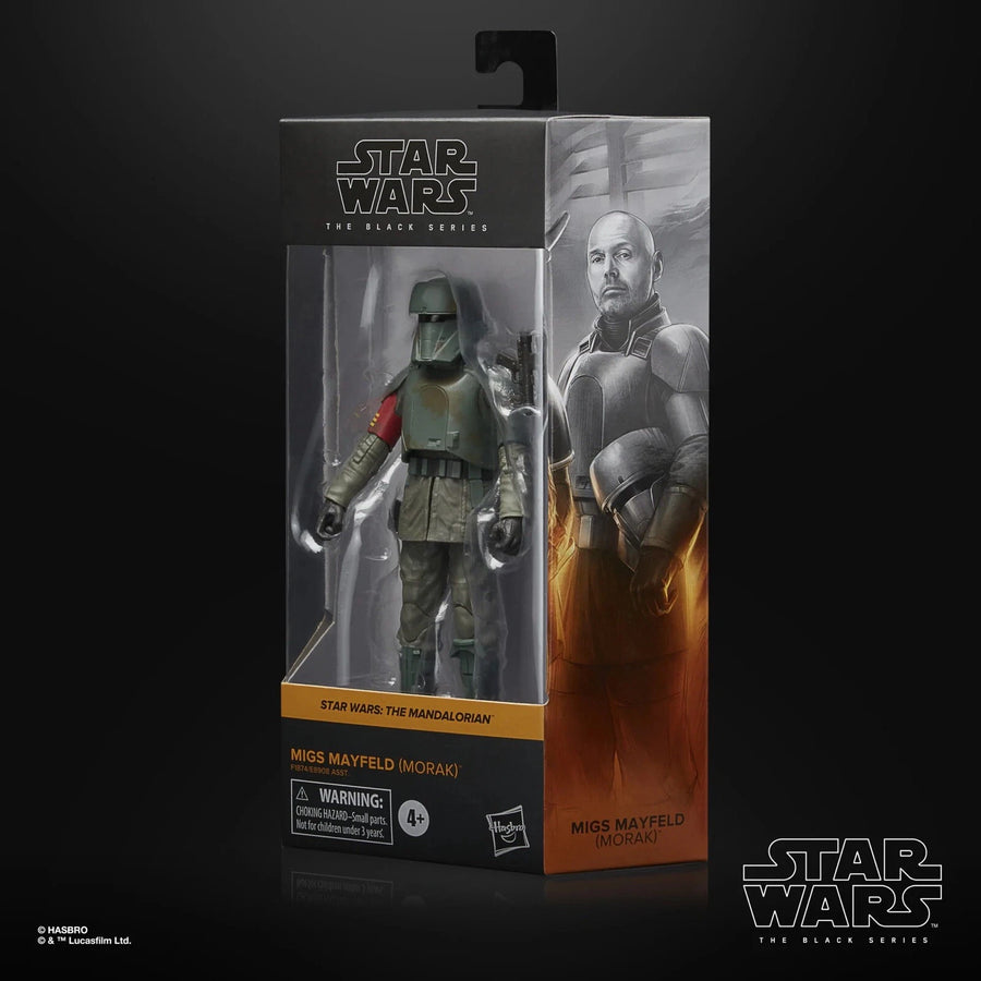 Star Wars The Mandalorian Nr. 15 – Black Series Actionfigur Migs Mayfeld (Morak) – 15 cm