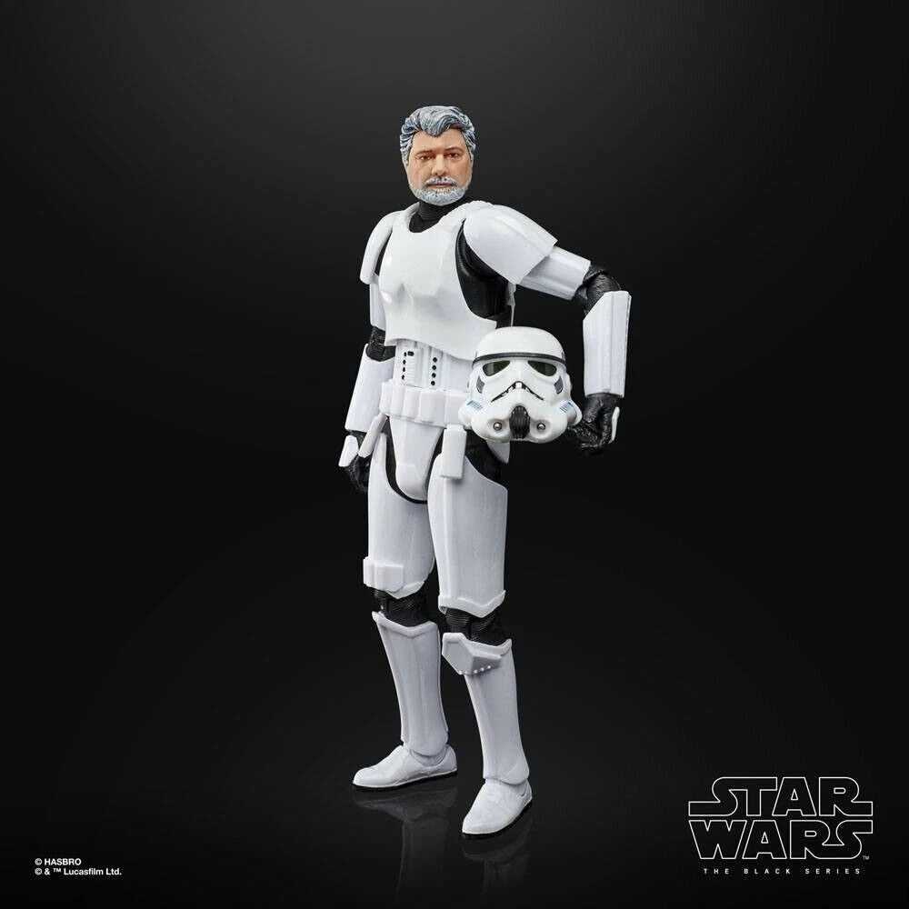 Star Wars Black Series - Georg Lucas (Stormtrooper Disguise) im Acryl-Case