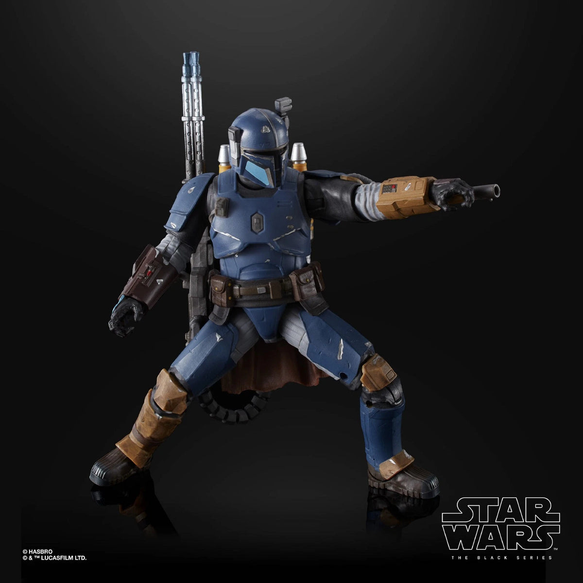 Star Wars Black Series – Heavy Infantry Mandalorian D2 Actionfigur 6" – The Mandalorian