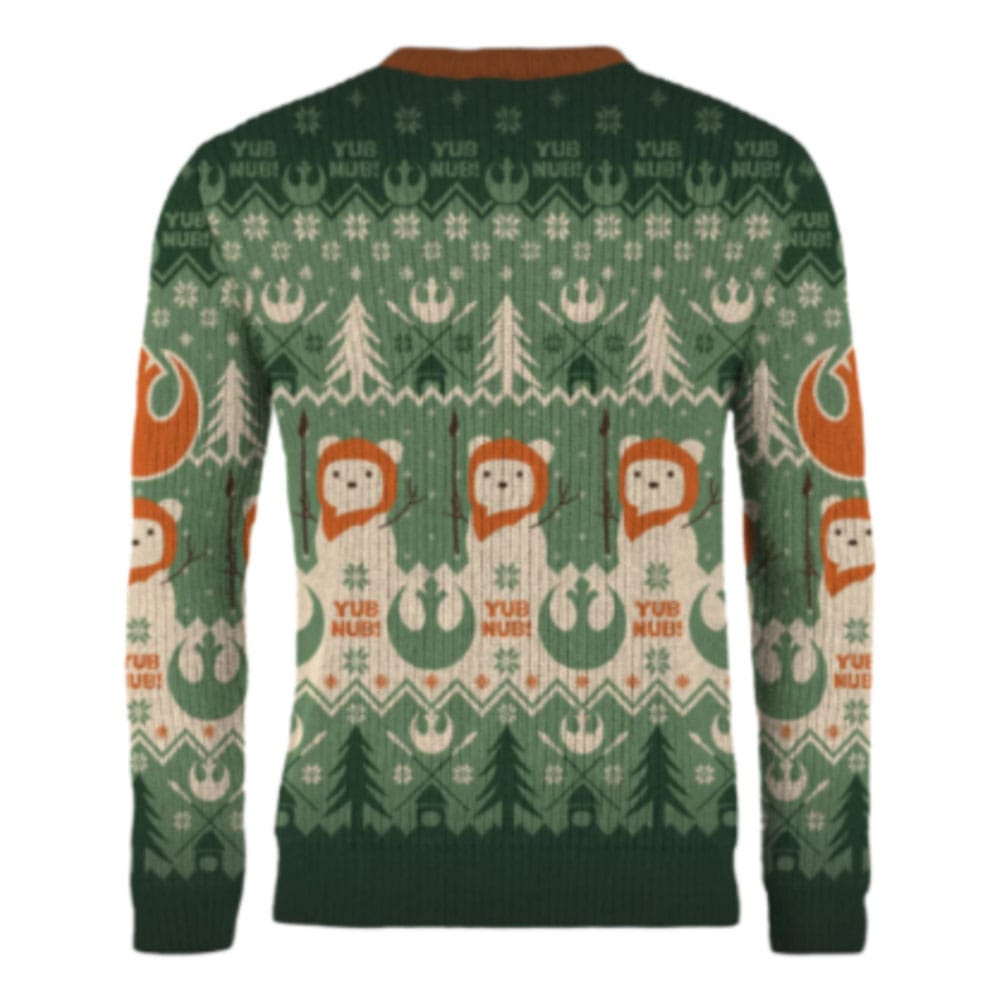 Star Wars Christmas Pullover Ewok'n around the Christmas Tree  Größe M