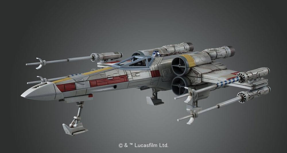 Star Wars Plastik-Modellbausatz 1/72 X-Wing Starfighter