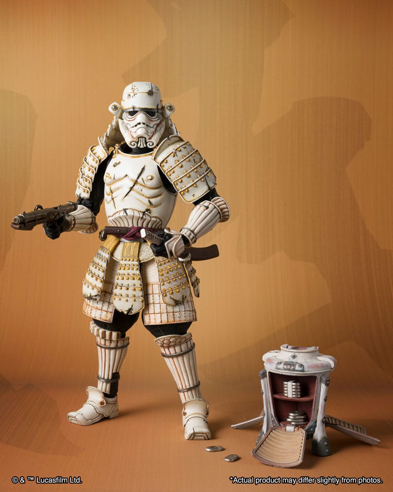 Star Wars: The Mandalorian Meisho Movie Realization Actionfigur Ashigaru Stormtrooper (Remnant) 18 cm