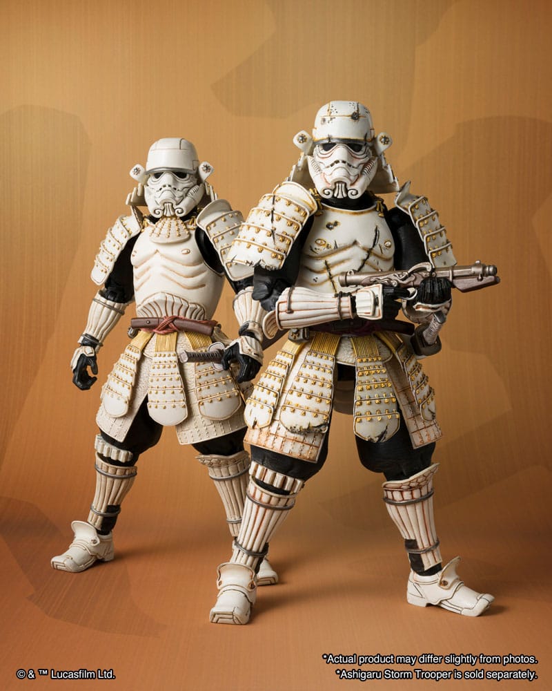 Star Wars: The Mandalorian Meisho Movie Realization Actionfigur Ashigaru Stormtrooper (Remnant) 18 cm