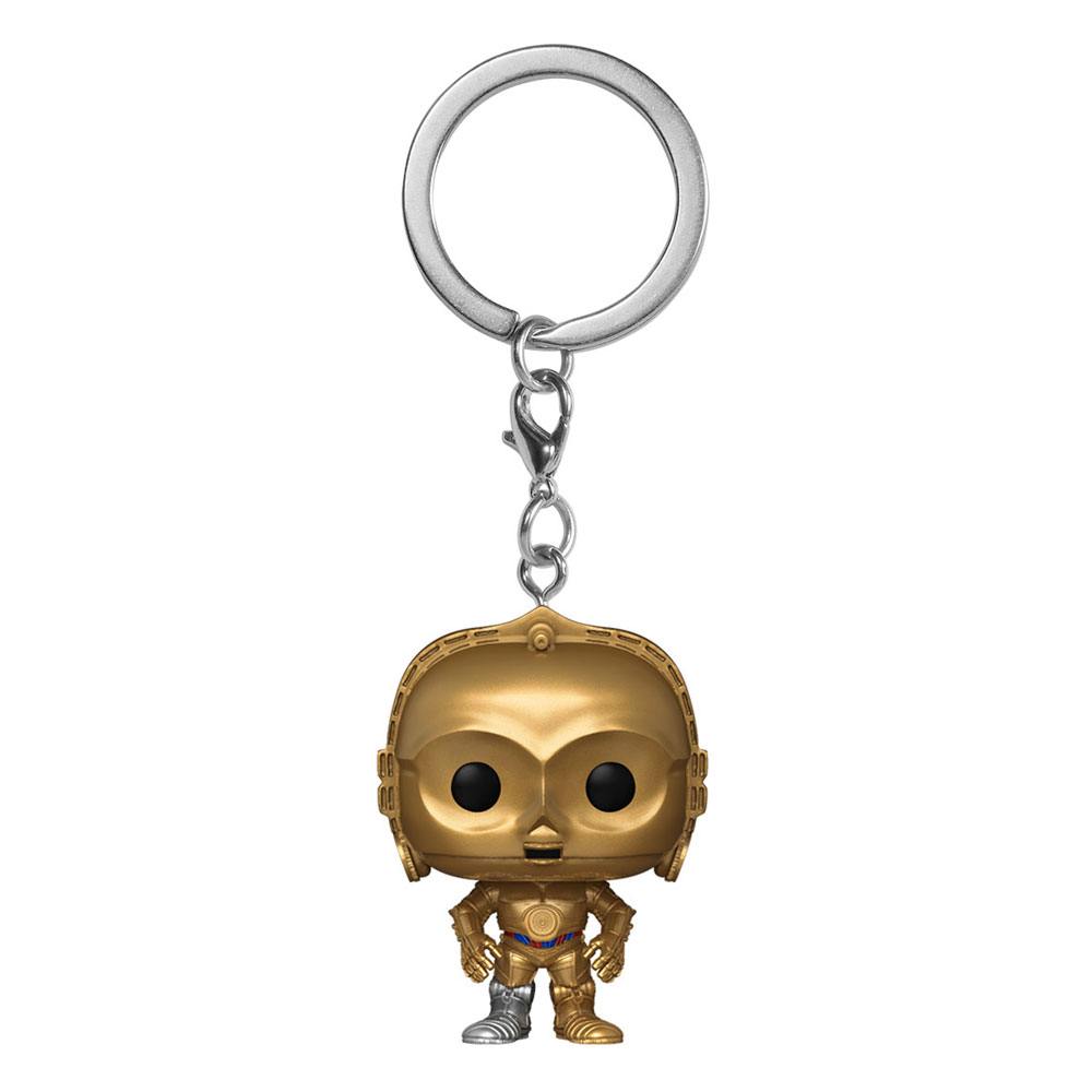 Star Wars Pocket POP! Vinyl Schlüsselanhänger 4 cm C-3PO Display (12)