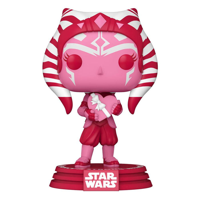Star Wars Valentines POP! Star Wars Vinyl Figur Ahsoka 9 cm