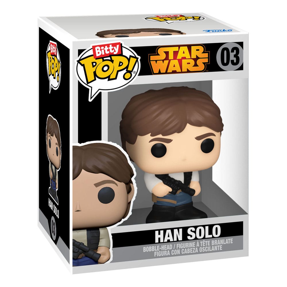 Star Wars Bitty POP! Vinyl Figuren 4er-Pack Han Solo 2,5 cm