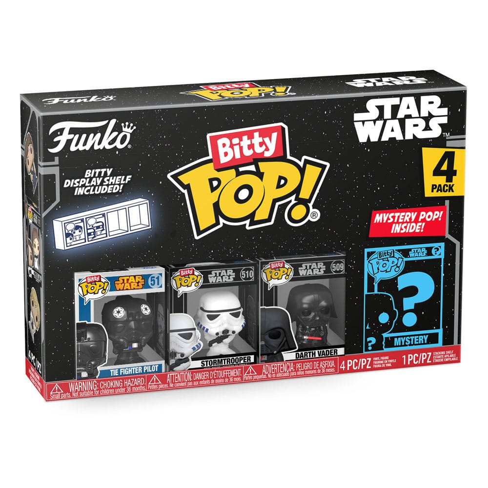 Star Wars Bitty POP! Vinyl Figuren 4er-Pack Darth Vader 2,5 cm