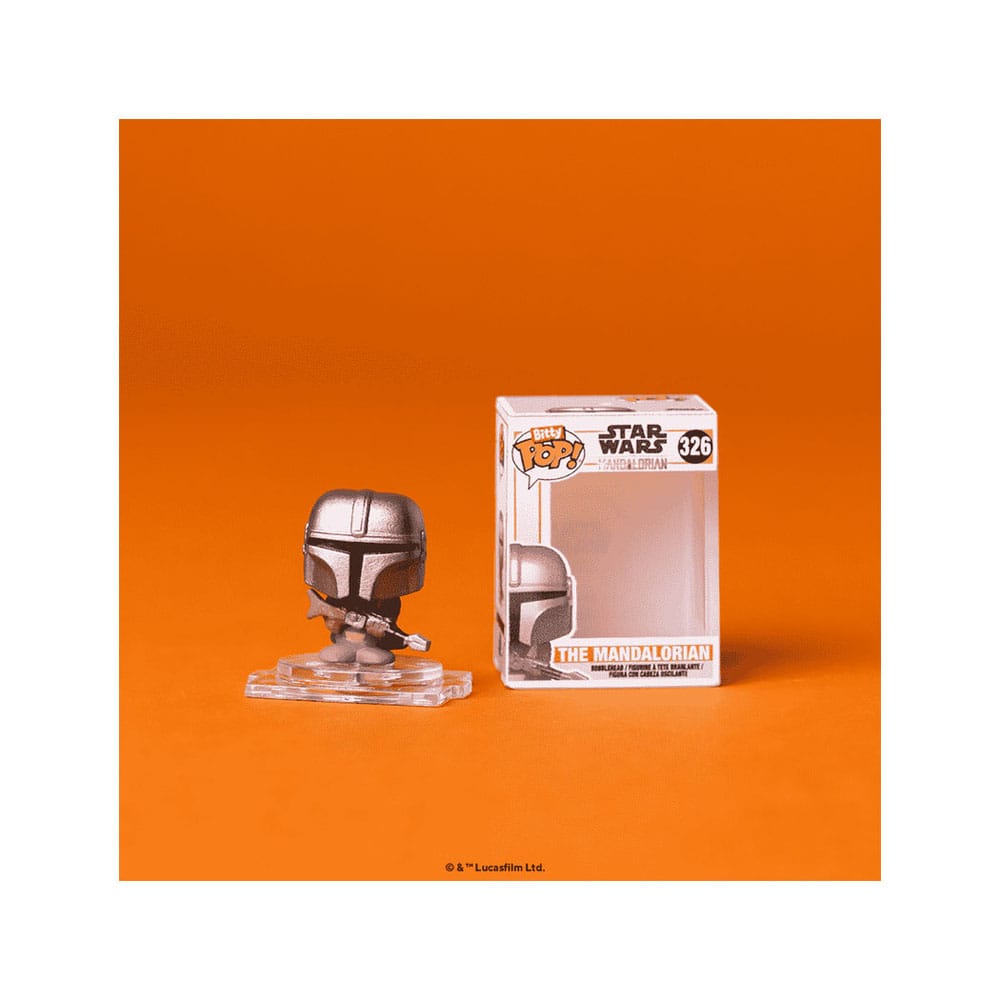 Star Wars: Mandalorian Bitty POP! Vinyl Figuren 4er-Pack Mandalorian 2,5 cm