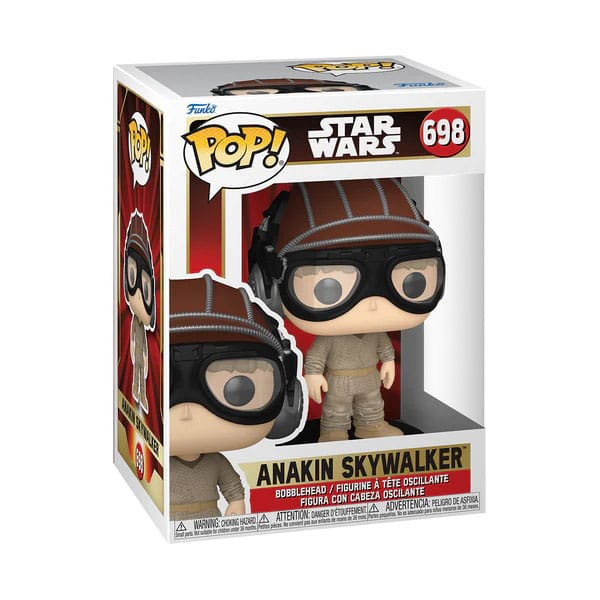 Star Wars: Episode 1 POP! Vinyl Figur Anakin w/Helmet 9 cm