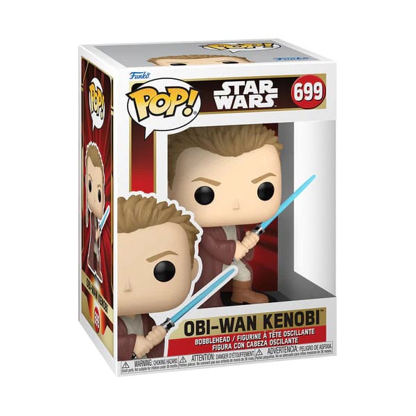 Star Wars: Episode 1 Vinyl Figur Obi-Wan(Young) 9 cm