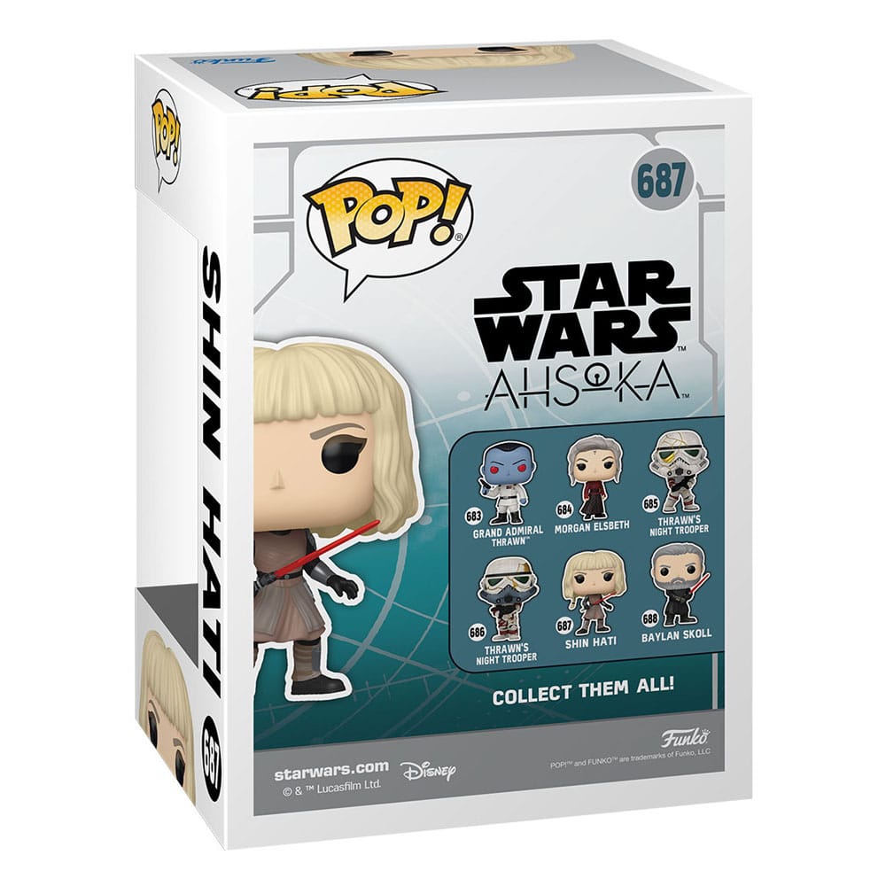 Star Wars: Ahsoka POP! Vinyl Figur S2 - Shin Hati 9 cm