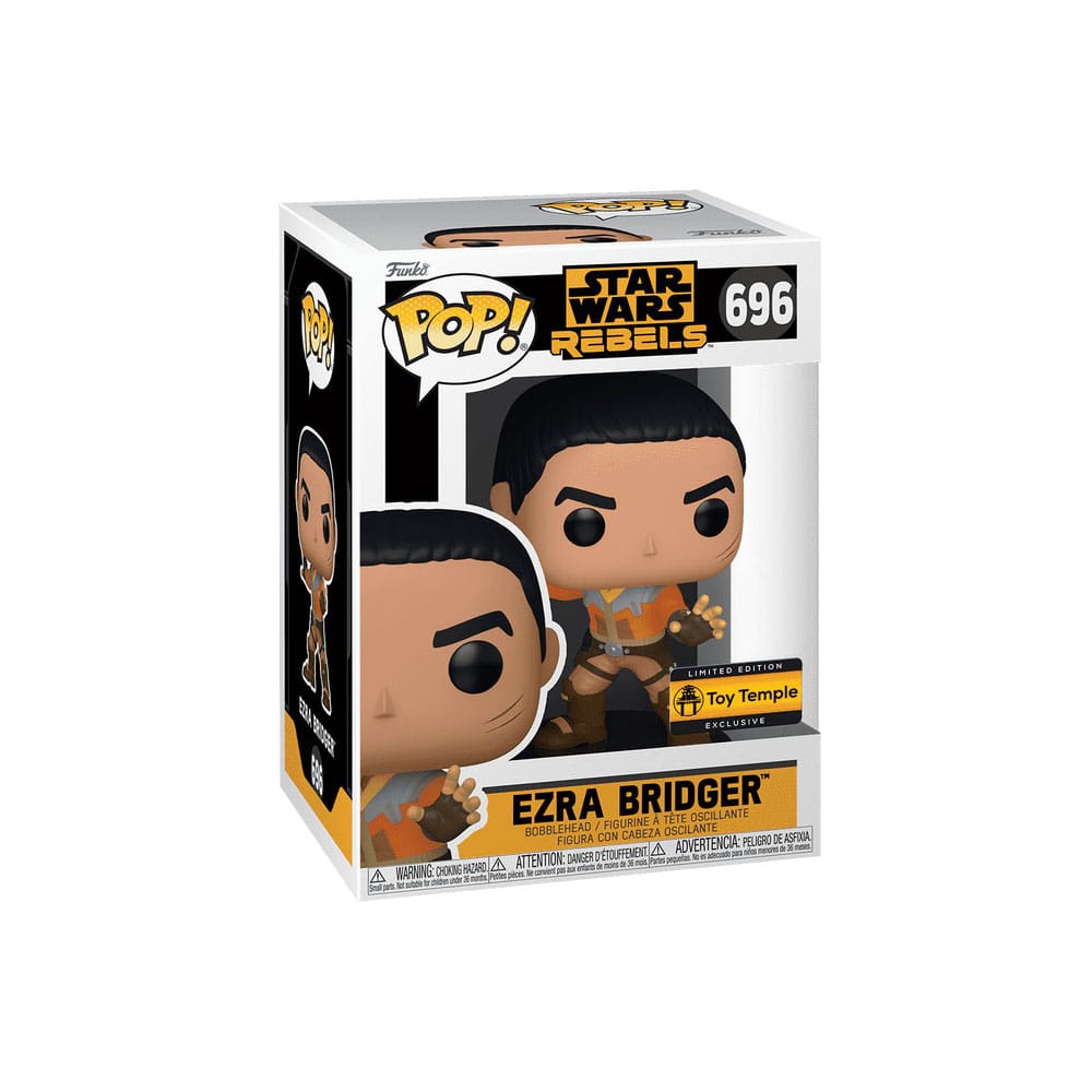 Figurine vinyle POP! TV Star Wars : Rebels Ezra Bridger 9 cm