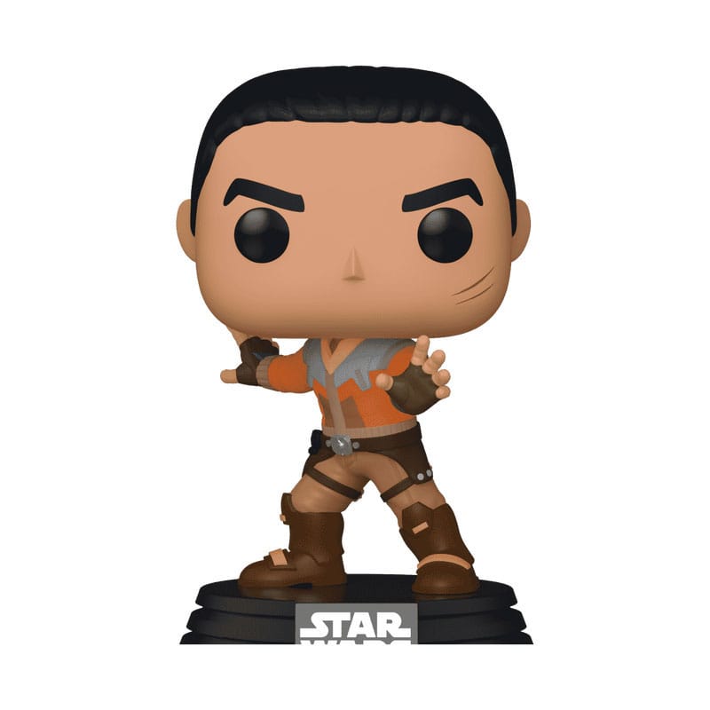 Figurine vinyle POP! TV Star Wars : Rebels Ezra Bridger 9 cm