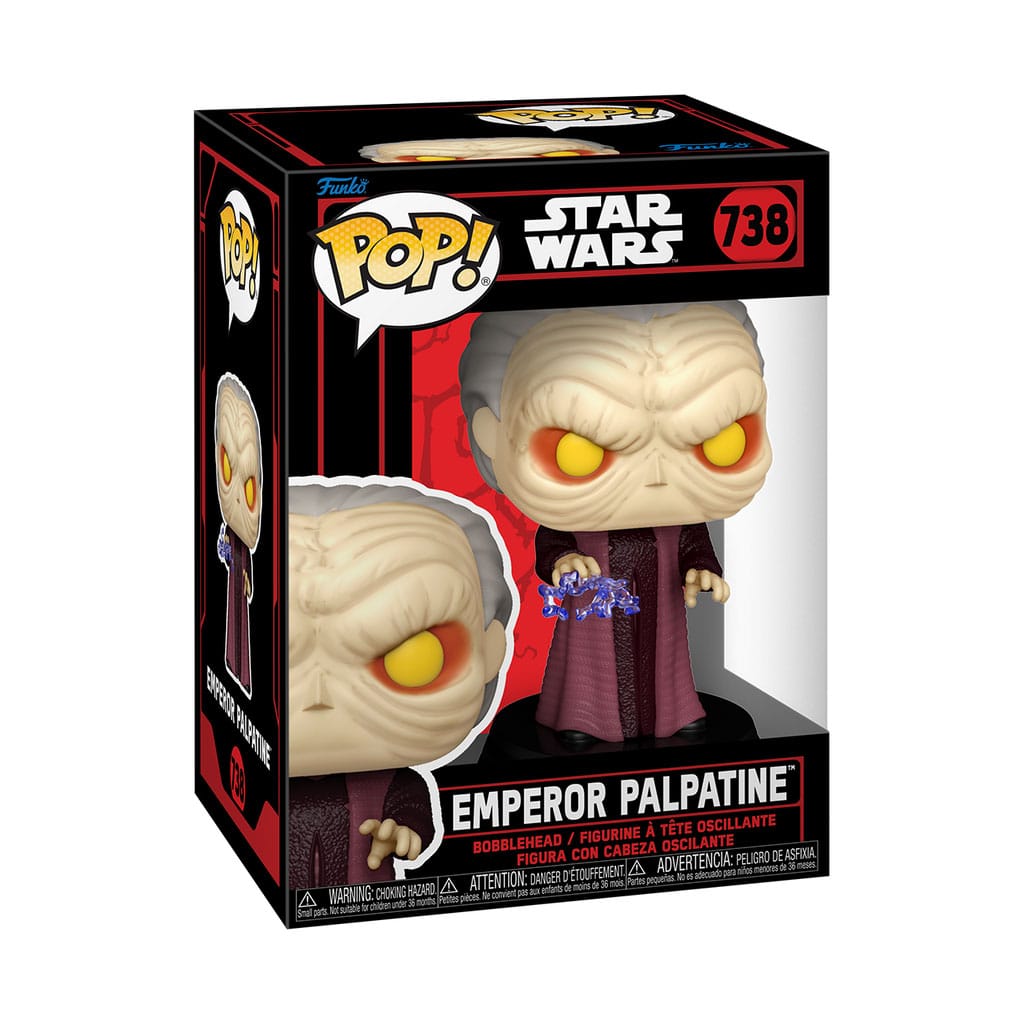 Star Wars: Dark Side POP! Vinyl Figur Palpatine 9 cm