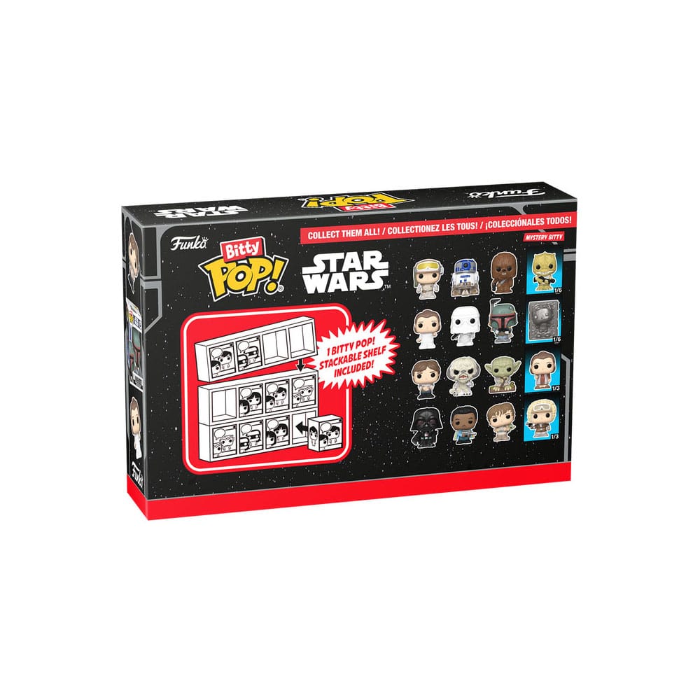 Star Wars Bitty POP! Vinyl Figuren 4er-Pack Luke 2,5 cm