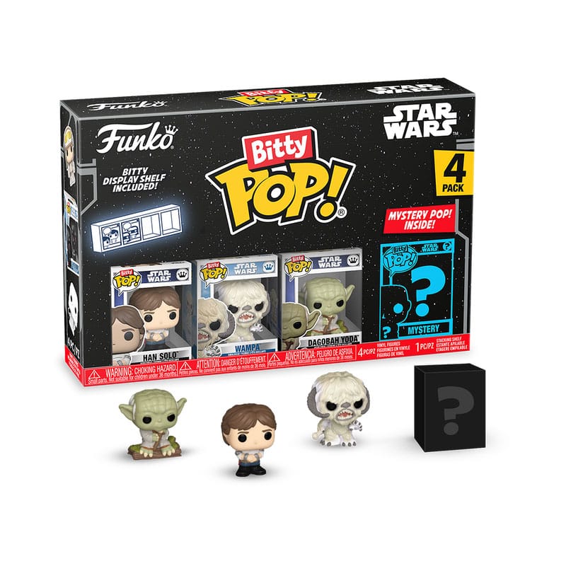 Star Wars | Vinyl Figuren Han 2,5 cm  Bitty POP! ( 4er-Pack)