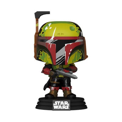 Star Wars : Book of Boba Fett POP! TV Vinyl Figur Boba Fett(Retro) 9 cm