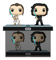Star Wars POP! Movie Moments Vinyl Bobblehead Figures Twin Pack Kylo &amp; Rey 9 cm