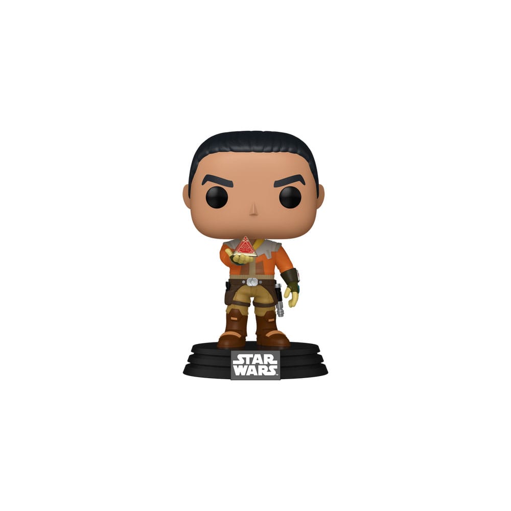 Star Wars Rebels POP! Vinyl Wackelkopf-Figur Ezra Bridger with Sith Holocron *Exclusive Version* 9 cm